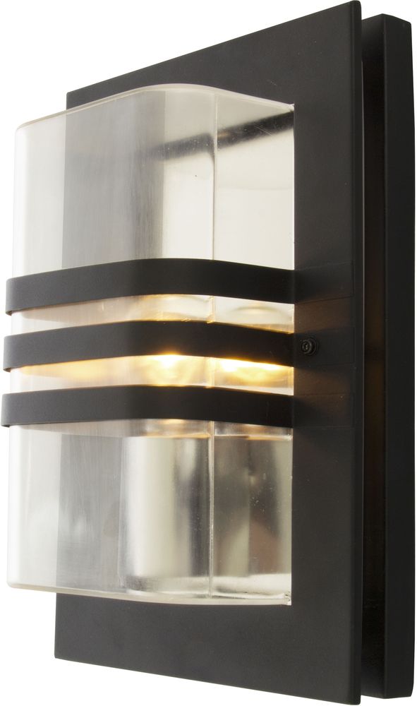 Capo wandlamp - Zwart/helder Capo wandlamp - Zwart/helder