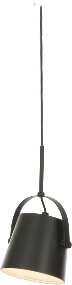 Espresso raam/plafondlamp - Zwart/hout