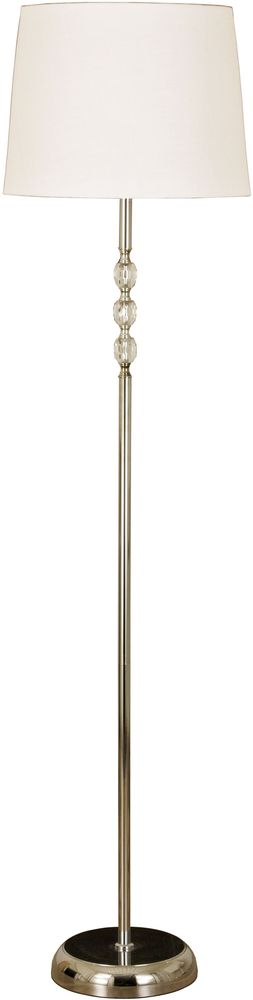 Johanna vloerlamp - Chroom/helder