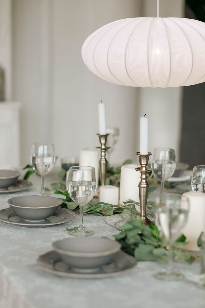 Mamsell taklampa - Vit