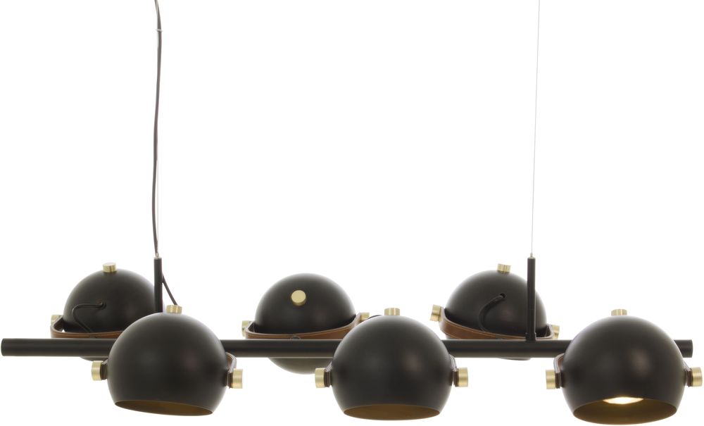 Bow taklampa - Svart/matt m�ssing