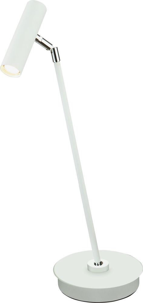 Artic tafellamp - Wit/chroom