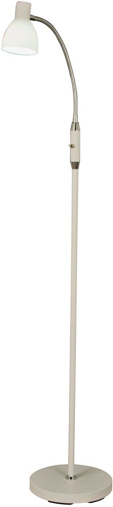 Deka golvlampa - Vit