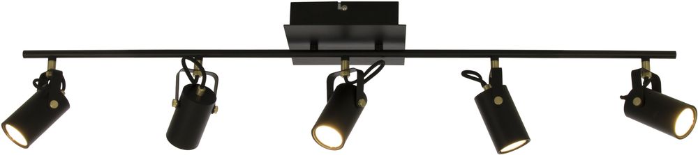 Cilindro spotlight - Svart/matt m�ssing