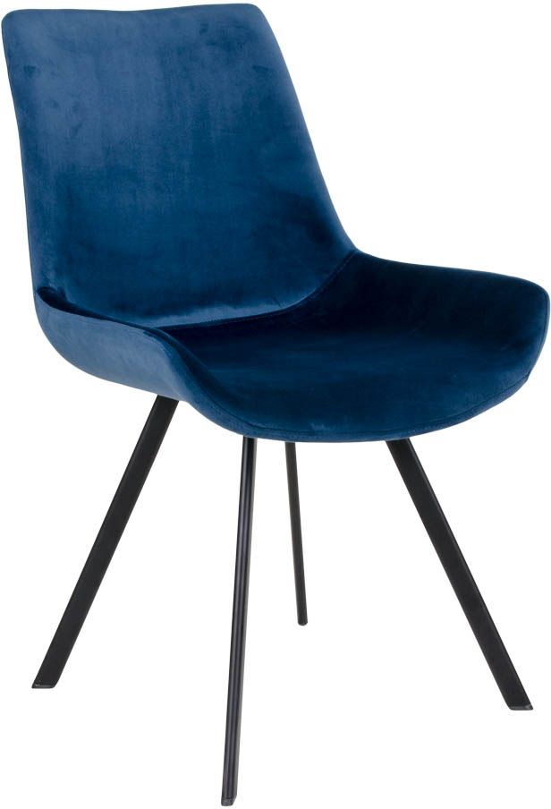 Drammen Matstol - Mörkblå/svart Drammen Matstol - Mörkblå/svart