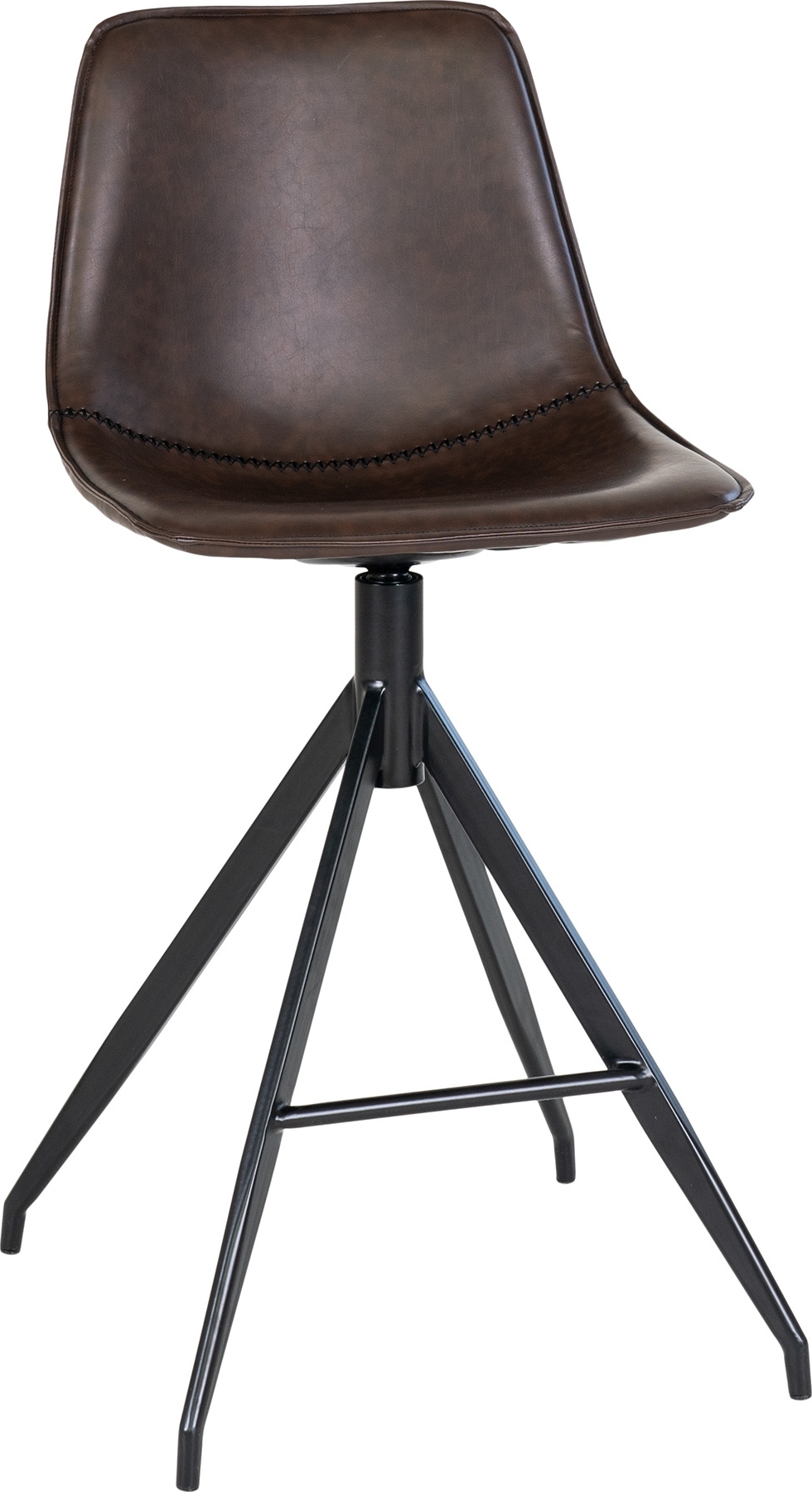 Monaco barkruk - Bruin PU Monaco barkruk - Bruin PU