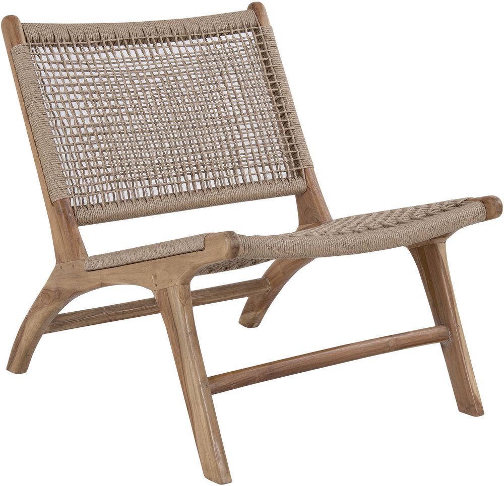 Derby Fauteuil - teak/rotan