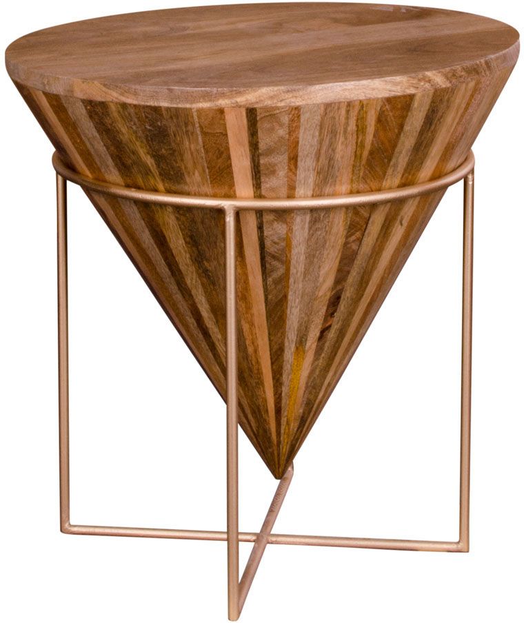 Hapur Soffbord 45 x 45 cm - Mango tr�