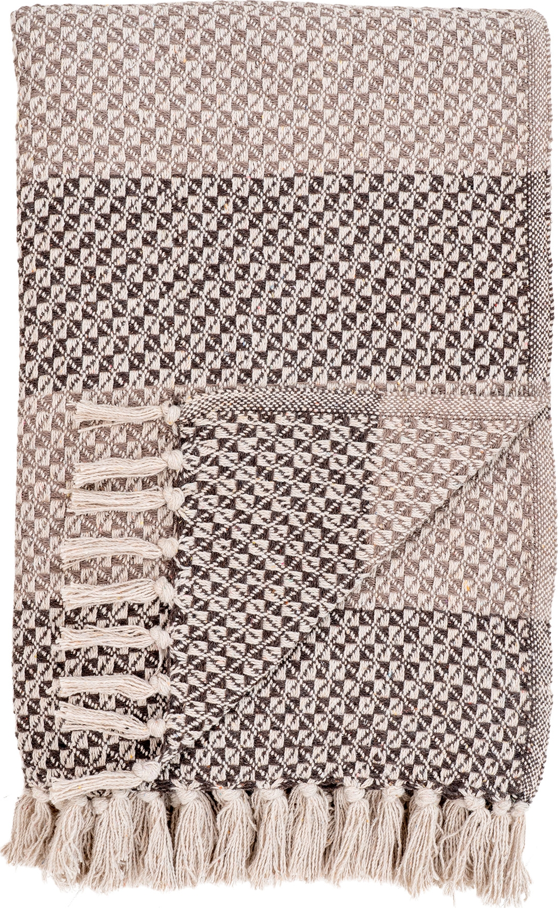 Belek pl�d Brun/Beige 130 x 180 cm