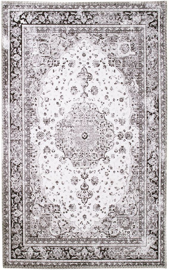 Havana Tapijt - Zwart/wit - 200x300