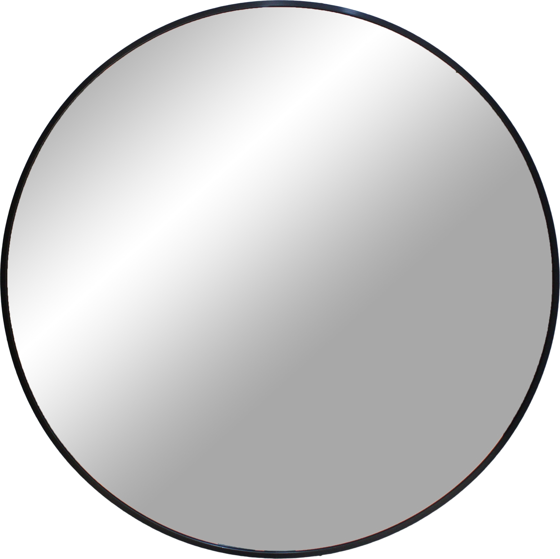 Madrid rund väggspegel - Svart Madrid rund väggspegel - Svart