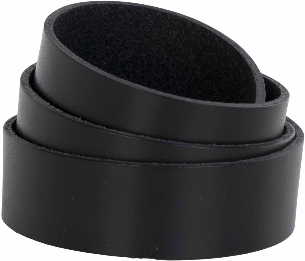 Forno Leren riem voor wandplank - Zwart