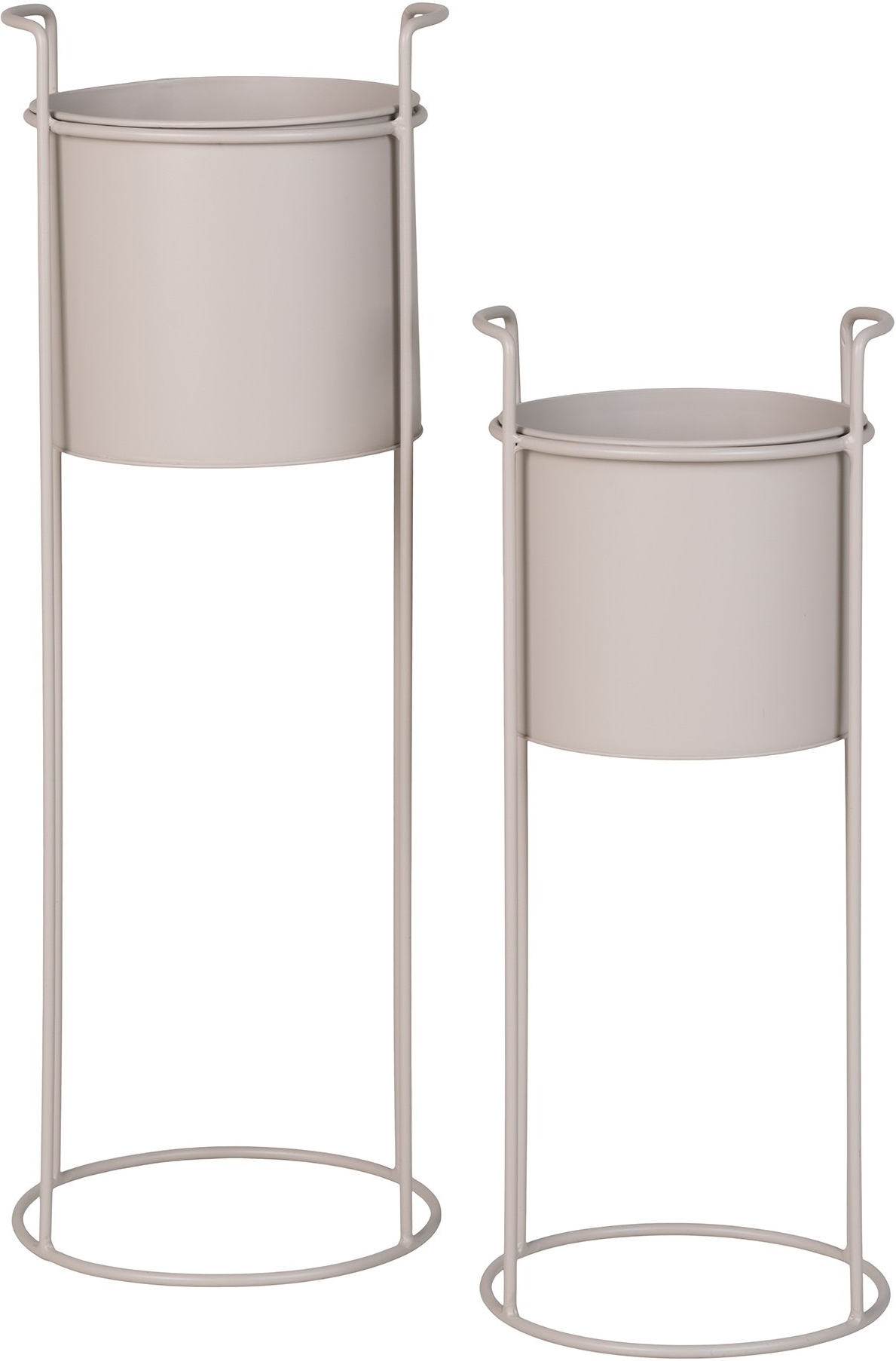 Rabo blompiedestaler - Sandbeige Rabo blompiedestaler - Sandbeige