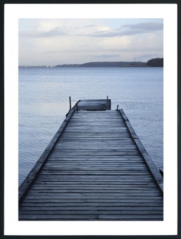 Posterworld - Motiv Blue pier - 70x100 cm