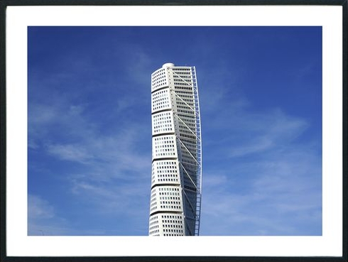 Posterworld - Motiv Turning Torso sky - 50x70 cm