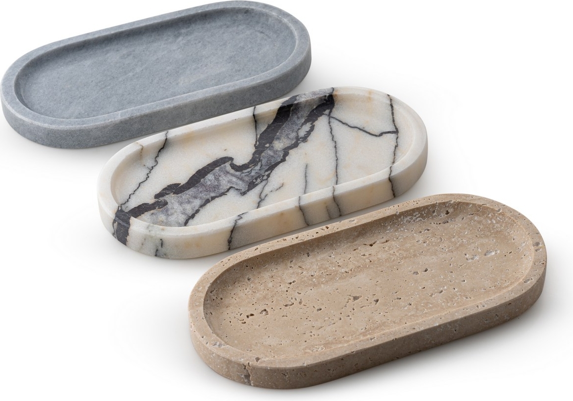 Badrumsbrickor i 3 sorters marmor Badrumsbrickor i 3 sorters marmor