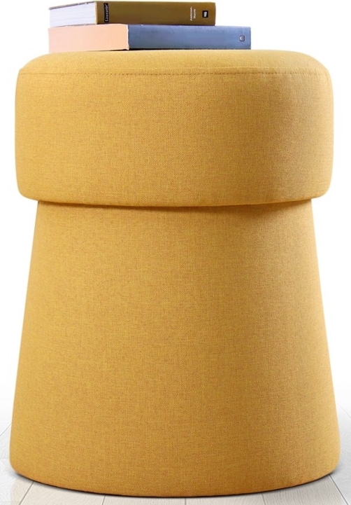 Bonen Poef - Mosterdgeel Bonen Poef - Mosterdgeel