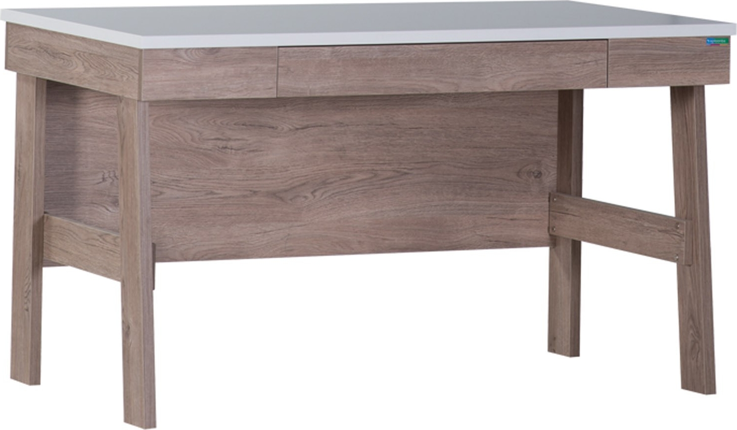 Naravo skrivbord Ek/vit - 123 x 68 cm Naravo skrivbord Ek/vit - 123 x 68 cm