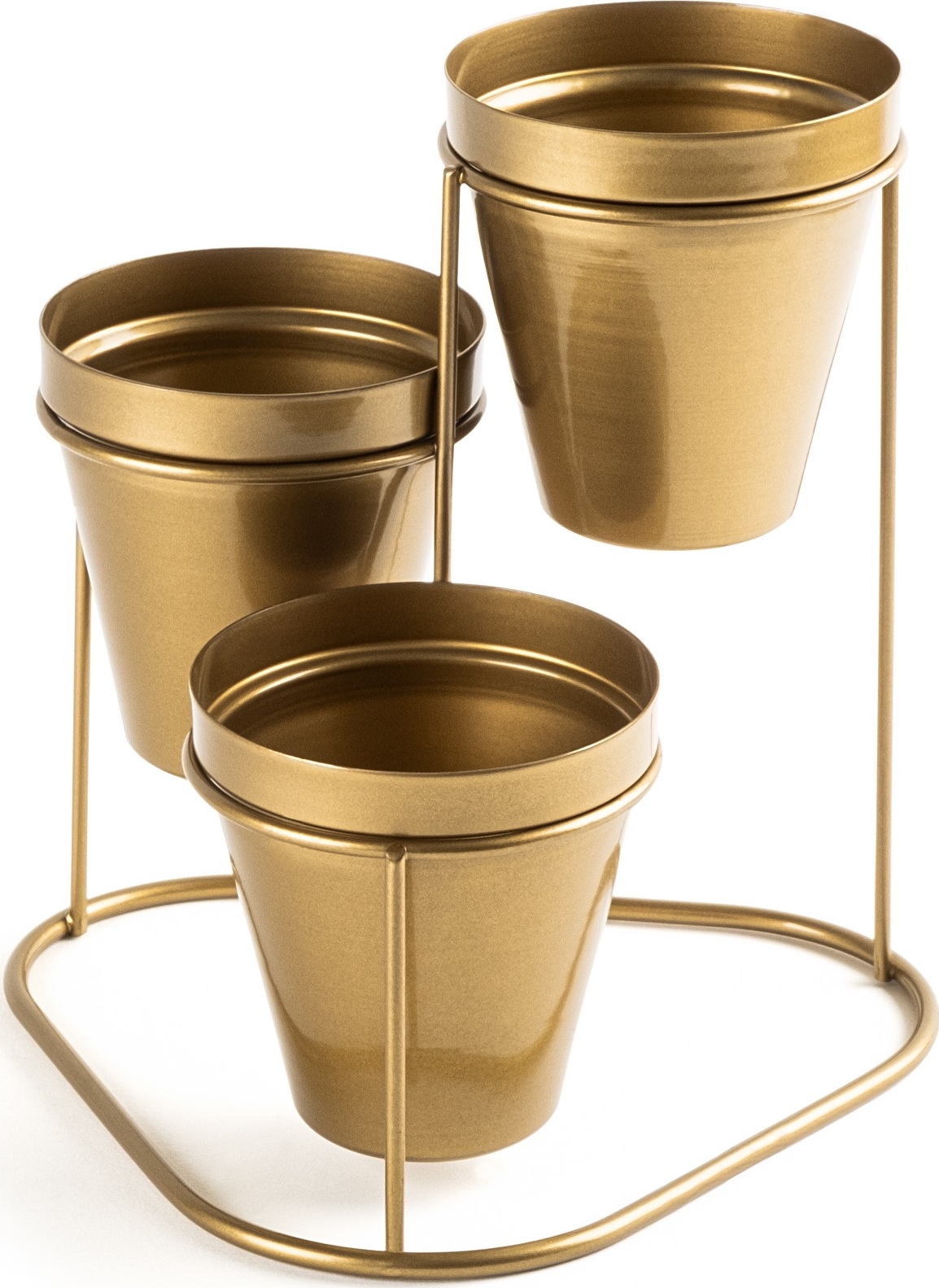 Plato 14 potten - Goud