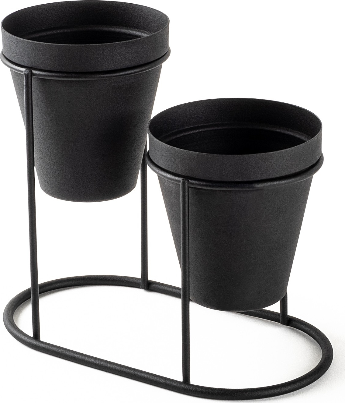 Plato 15 potten - Zwart Plato 15 potten - Zwart