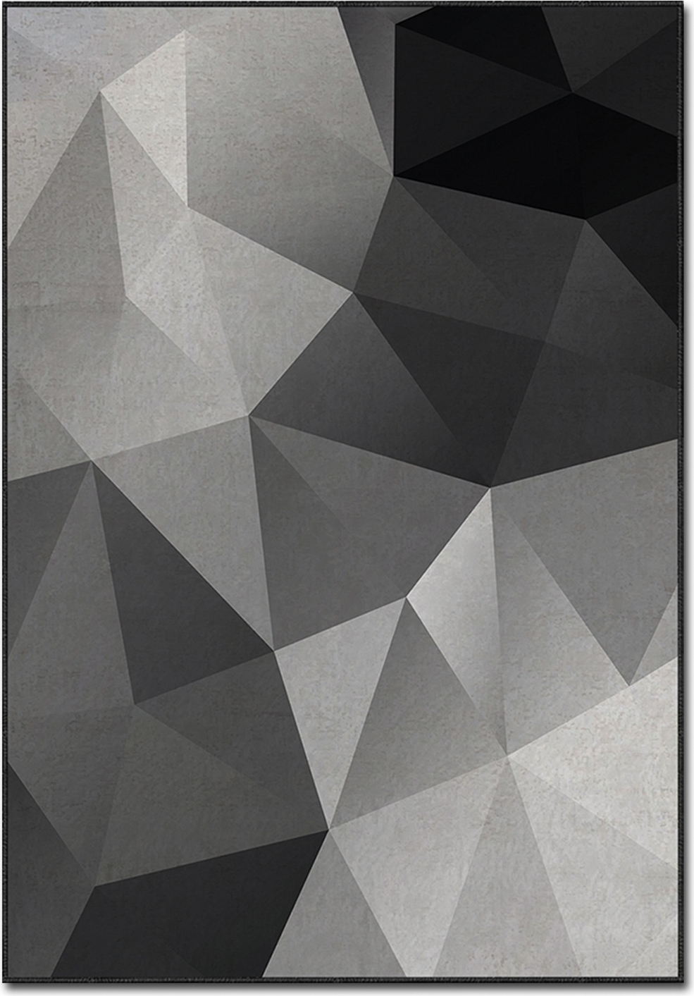 Estera 103 matta 120 x 180 cm - Svart/vit/grå Estera 103 matta 120 x 180 cm - Svart/vit/grå