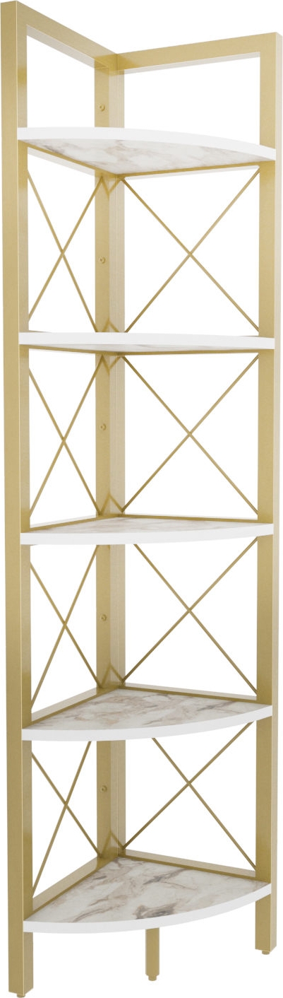 Remo bokhylla - Guld