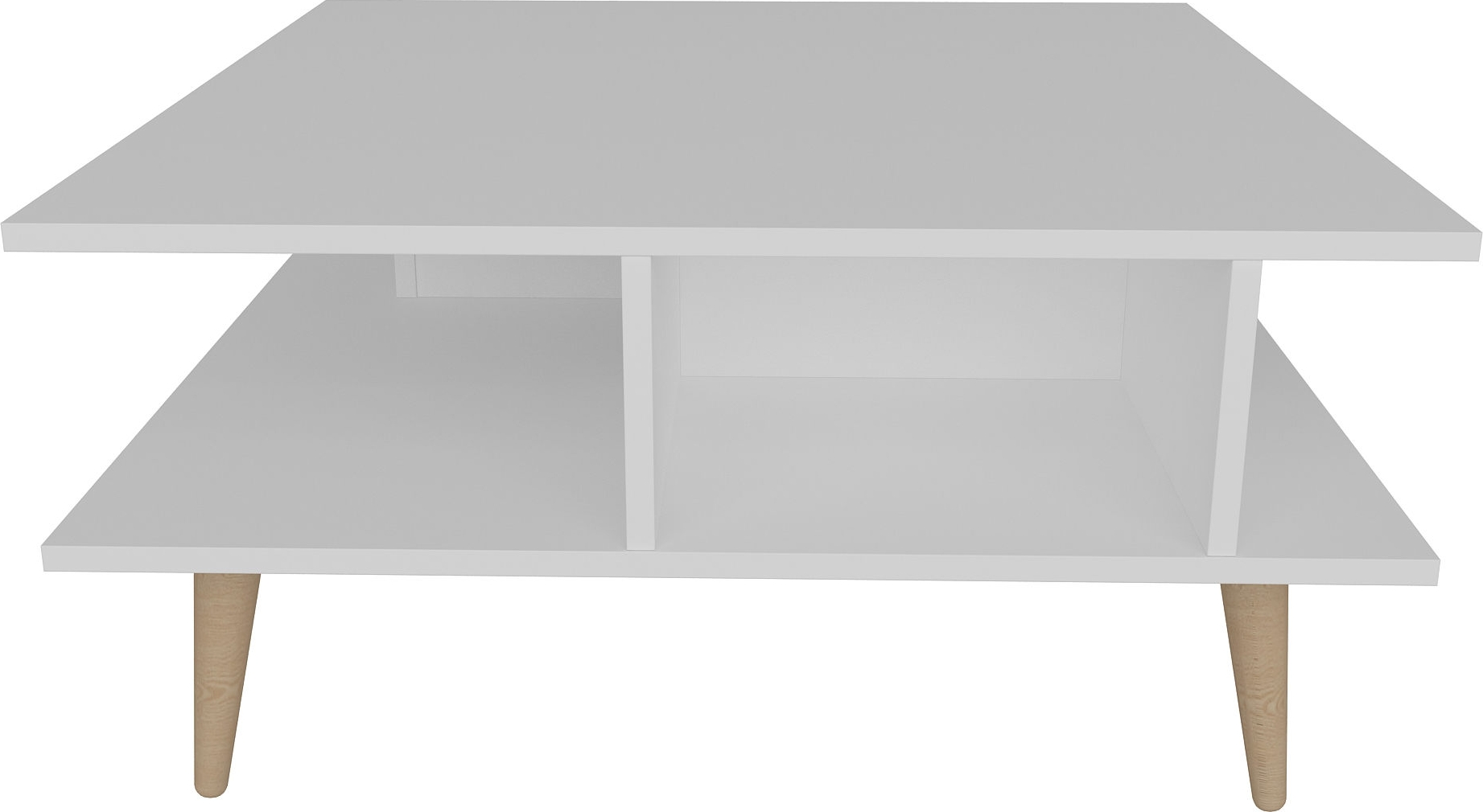 Akya salontafel 89 x 89 cm - Wit