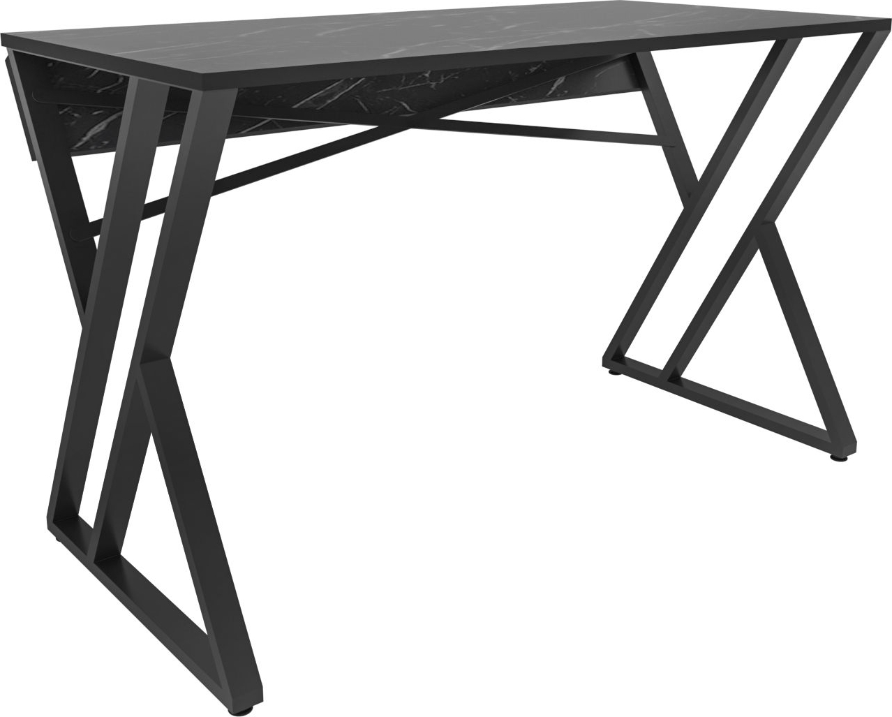 Gyza skrivbord 120 x 60 cm - Svart