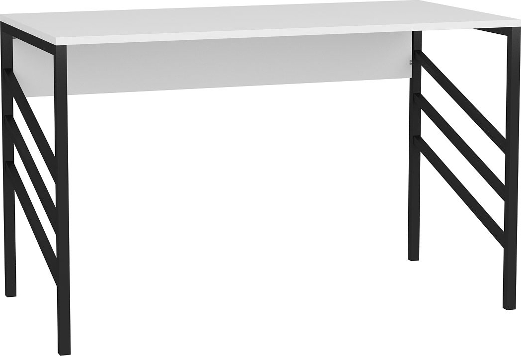 Josephine skrivbord 120 x 60 cm - Svart/vit