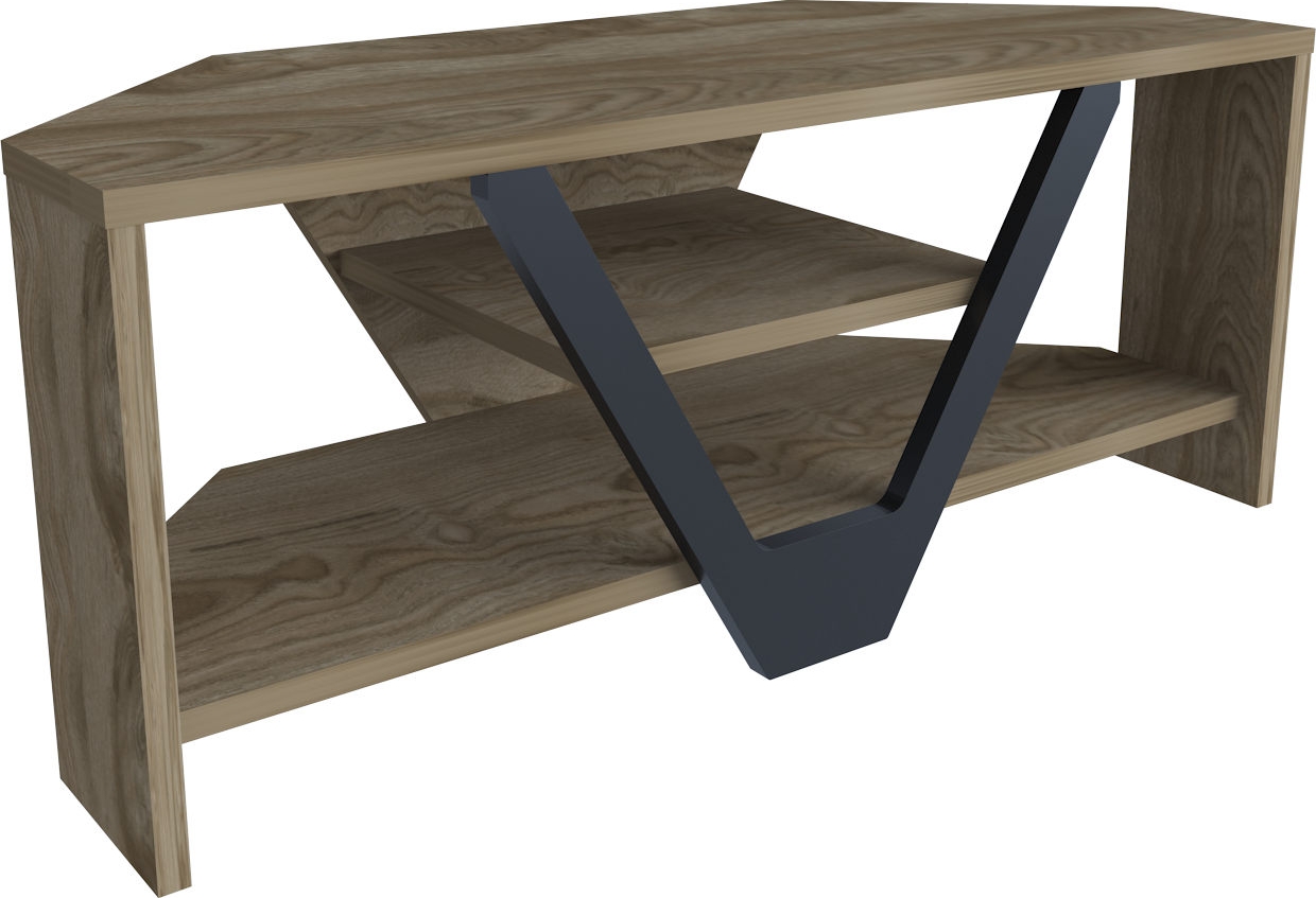 Karin mediabank - Walnoot/zwart Karin mediabank - Walnoot/zwart