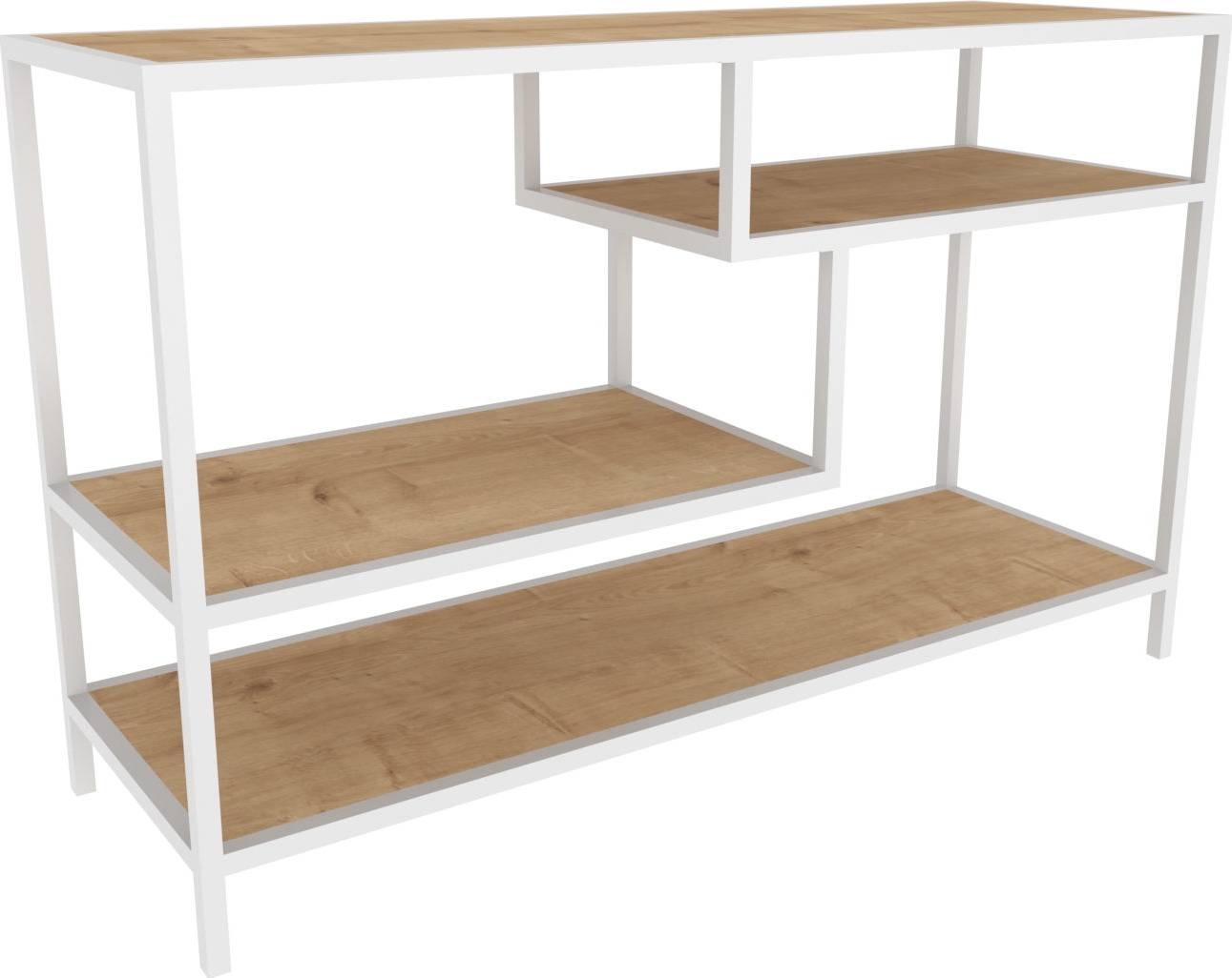 Robbins mediabank - Wit/eiken