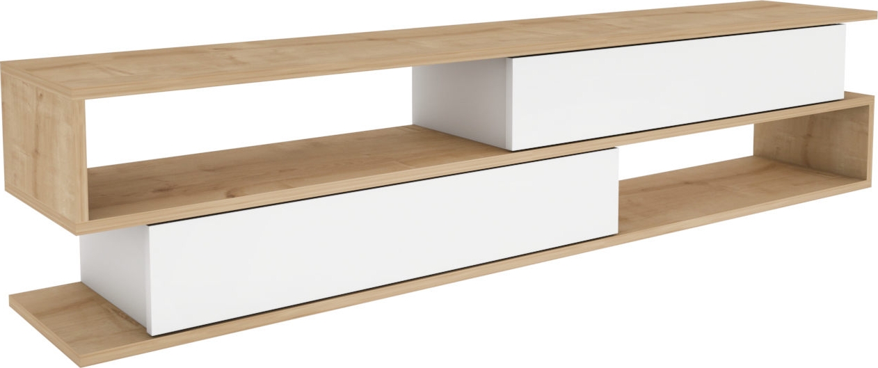 Cortez mediabank - Eiken/wit Cortez mediabank - Eiken/wit