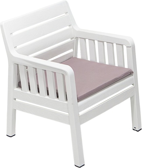 Lara loungefauteuil - Wit