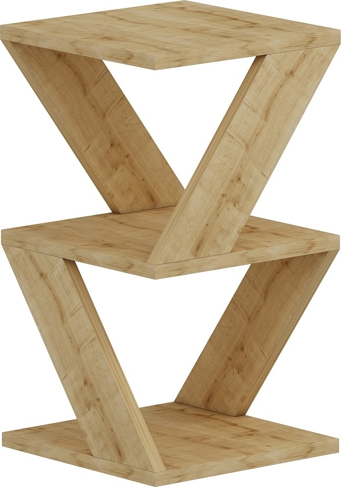 Albeni bijzettafel 30 x 30 cm - Saffier eiken Albeni bijzettafel 30 x 30 cm - Saffier eiken