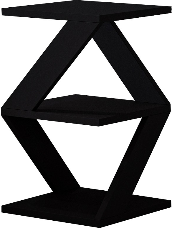 Albeni bijzettafel - Zwart