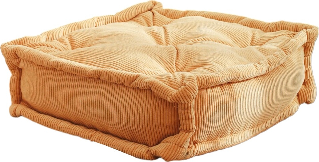 Biskuvi sittpuff - Gul