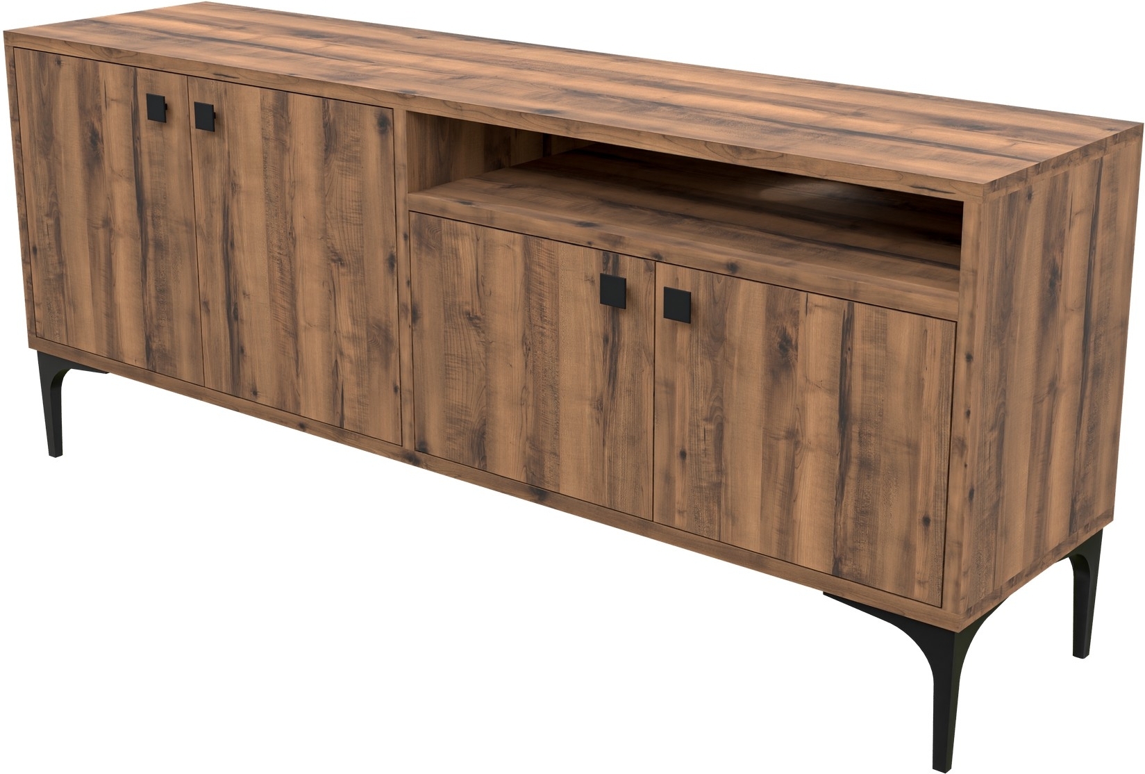 Artemis TV-standaard - Walnoot