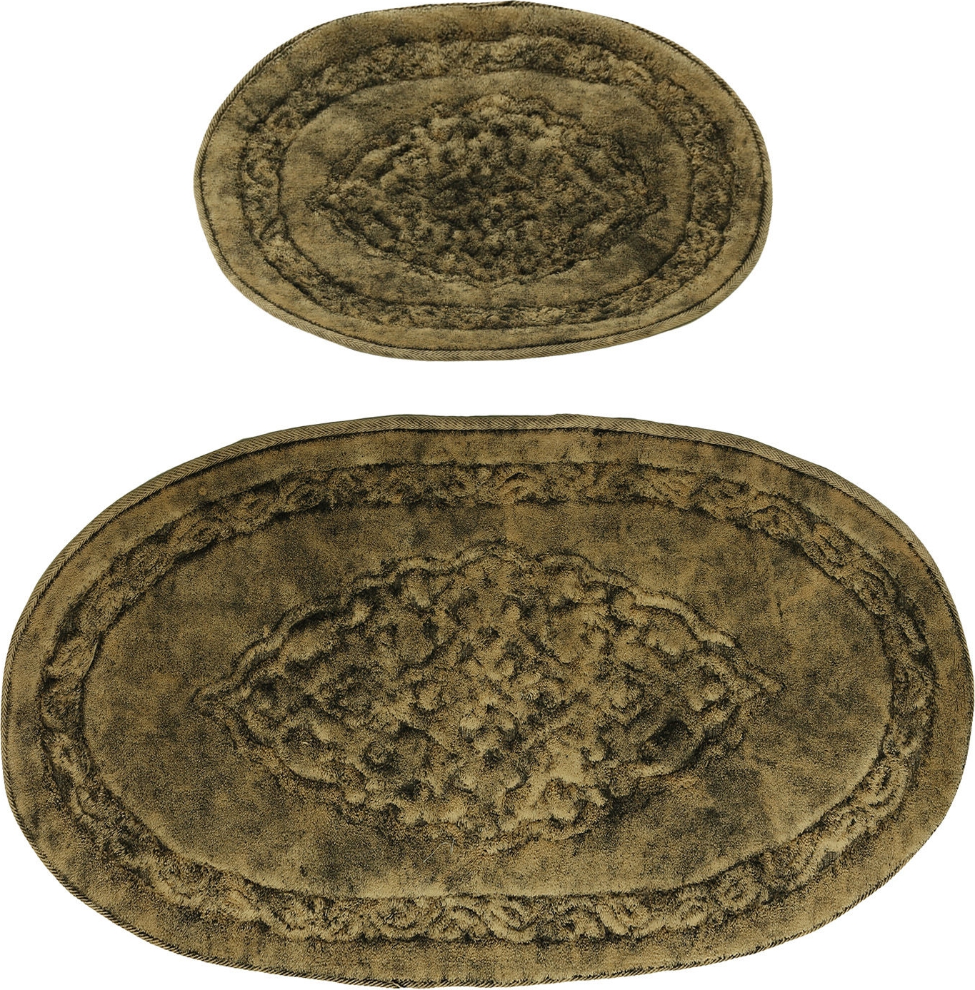 Damaks badrumsmatta - Brun Damaks badrumsmatta - Brun