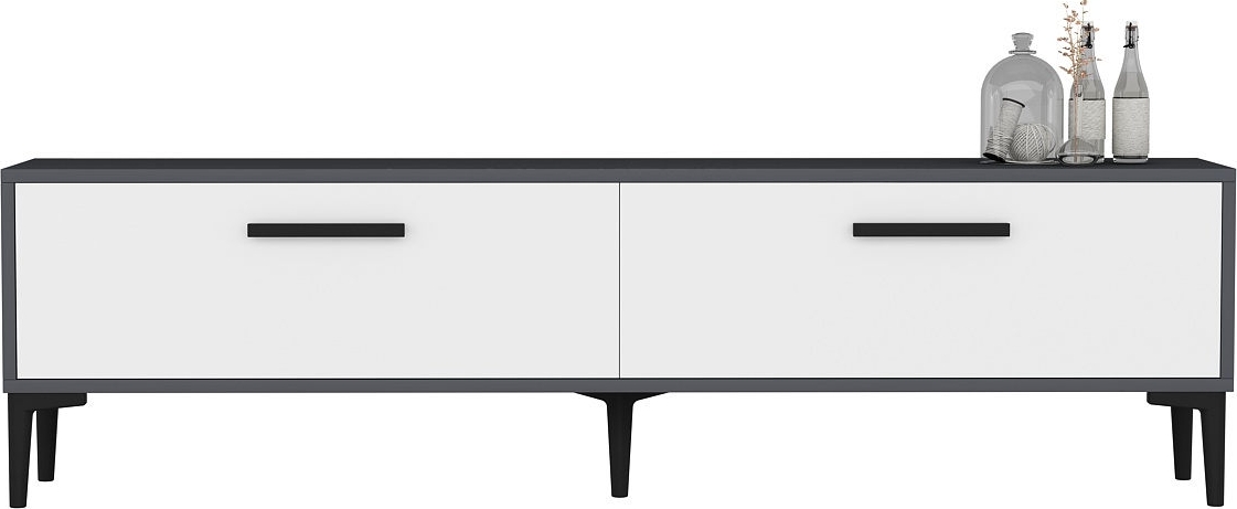 Inel TV-b�nk - Antracit/vit