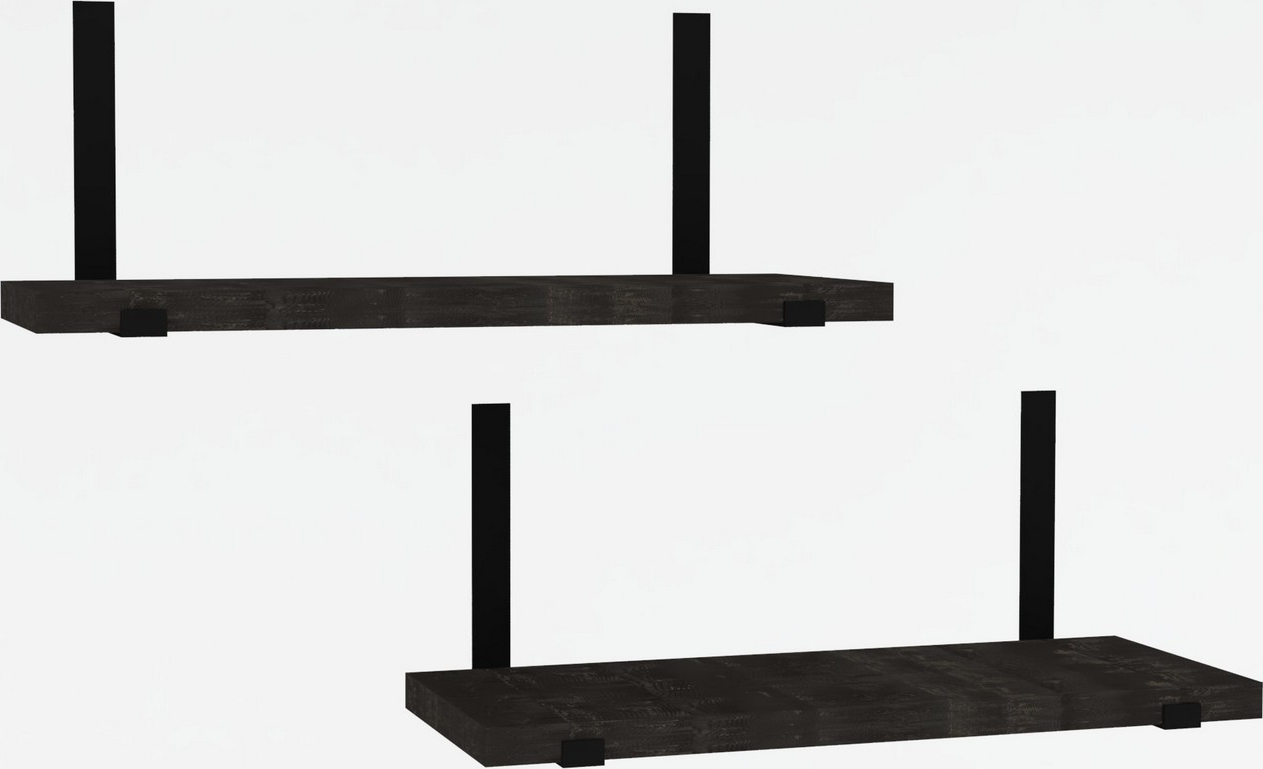 Lama wandplank - Antraciet