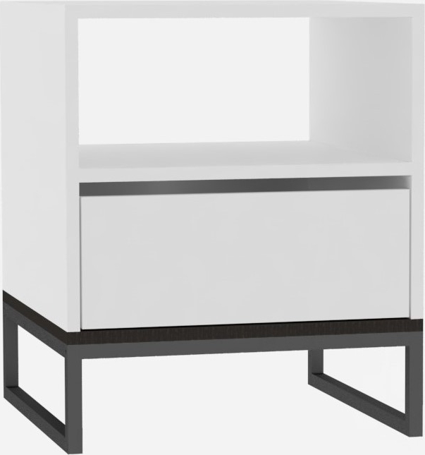 Lindau nachtkastje - Wit