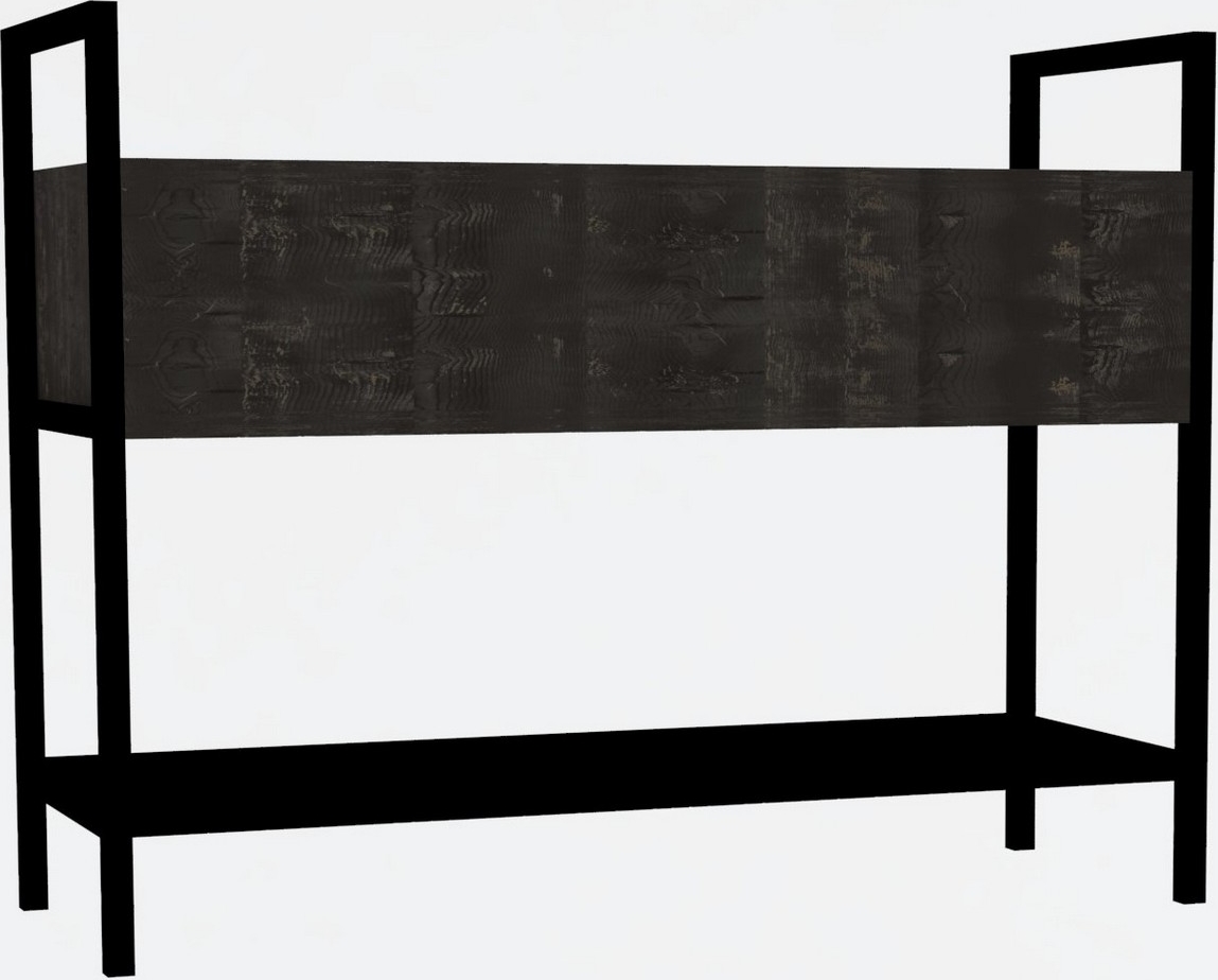 Narden hallbord 90 x 34 cm - Antracit