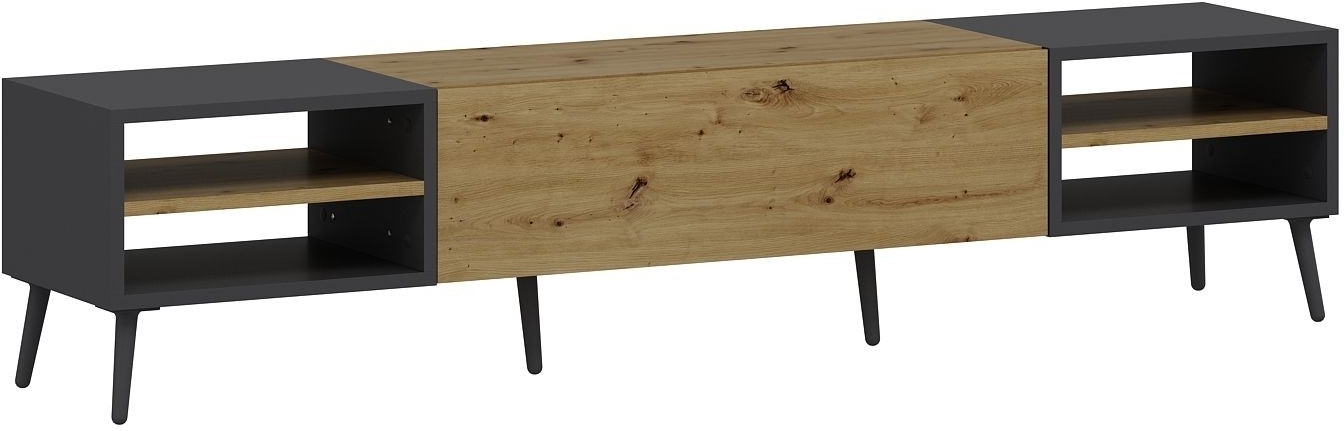 Asya TV-meubel - Antraciet