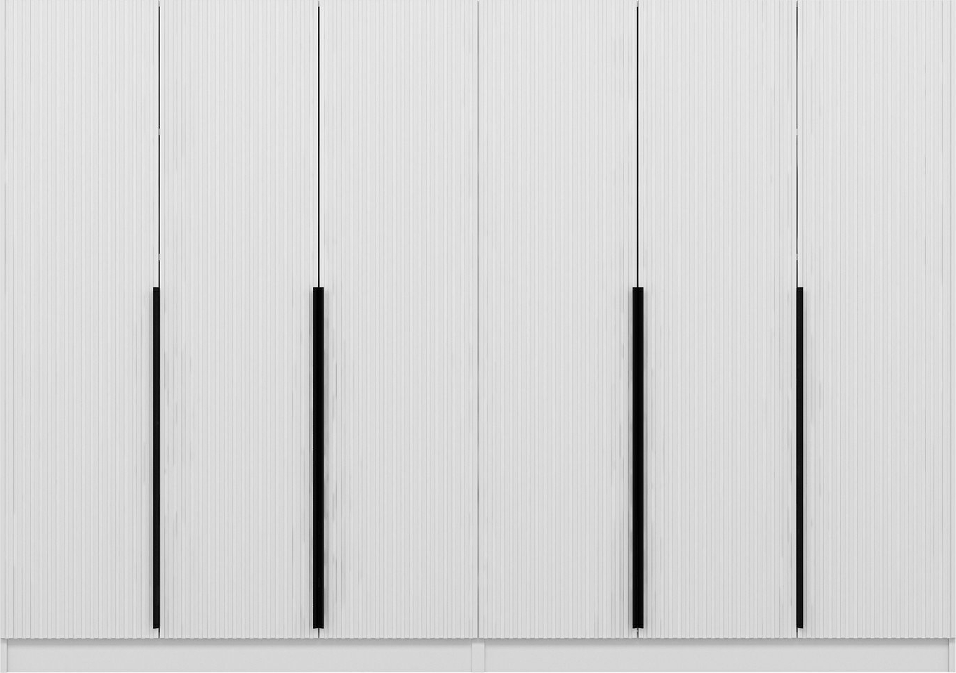 Cikani kledingkast 270x52x210 cm, variant B - Wit