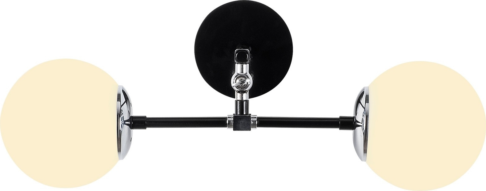 Lorea wandlamp 2 - Zwart