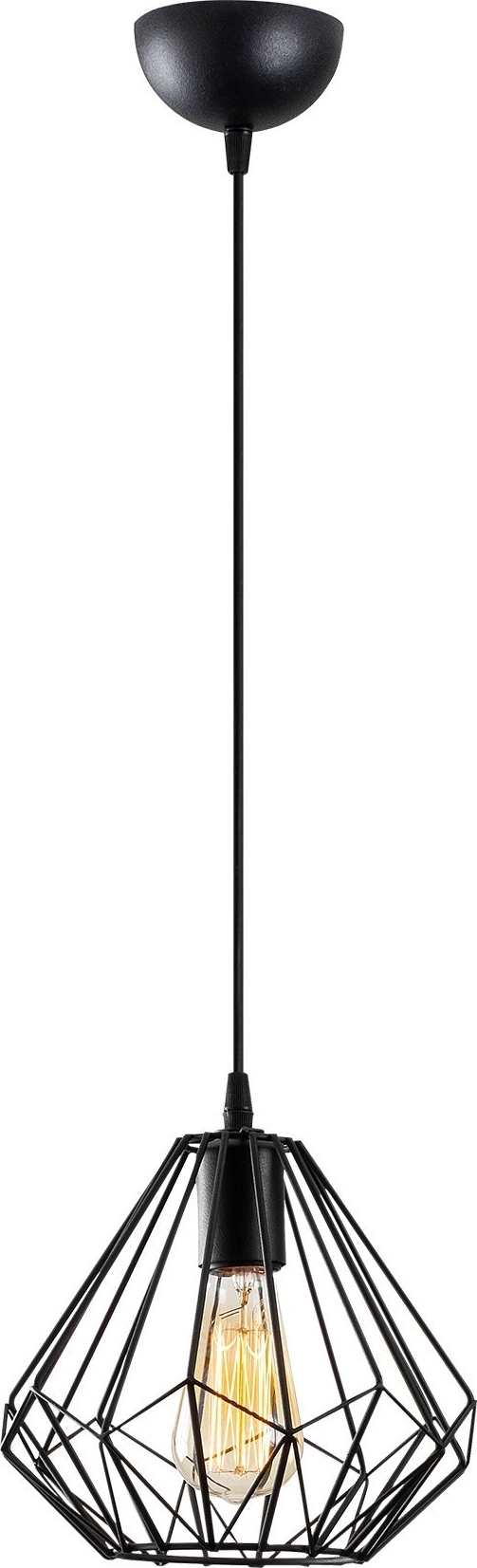 Diamond plafondlamp 704-S - Zwart