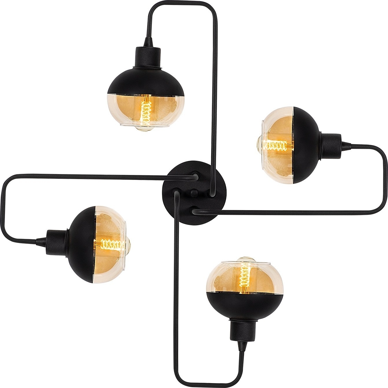 Anny plafondlamp N-371 - Zwart