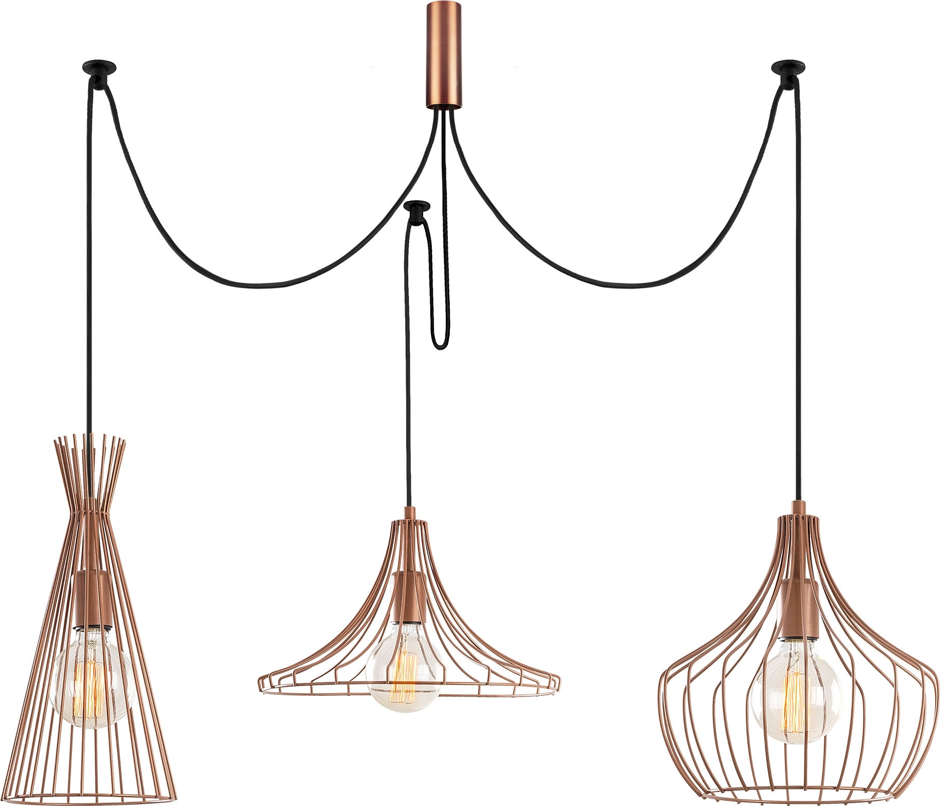 Mezo plafondlamp N-1292 - Koper Mezo plafondlamp N-1292 - Koper