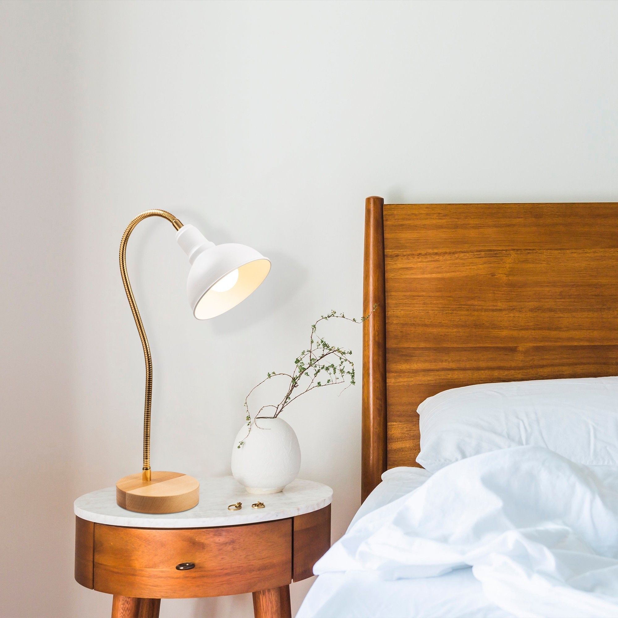 Tafellamp Kummel - Wit Tafellamp Kummel - Wit