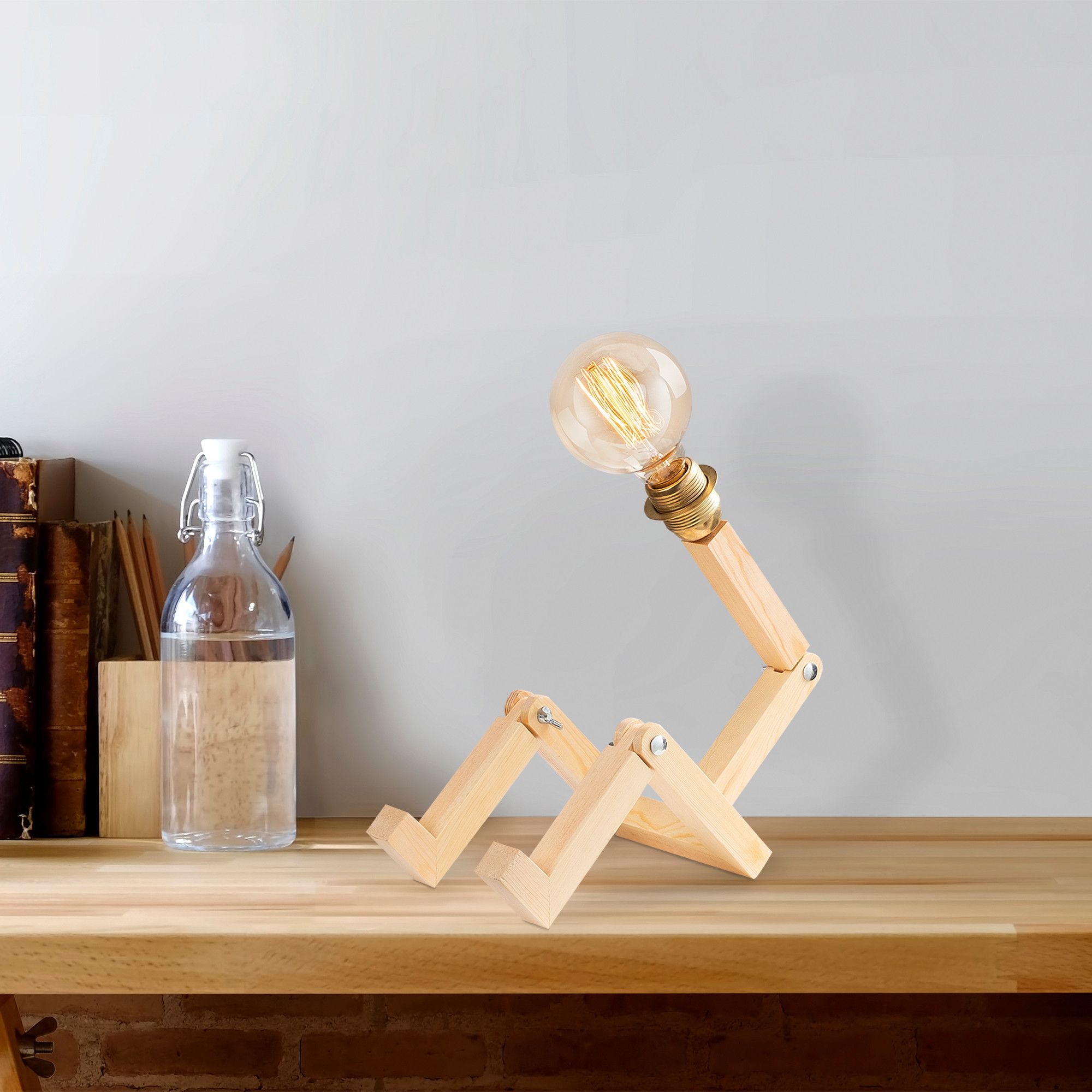 Milet tafellamp ready - Naturel